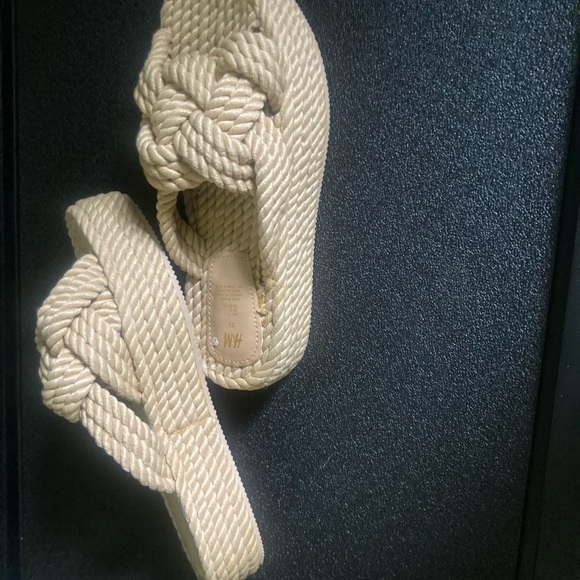 H&M Beige Rope Sandals - Picture 2 of 4